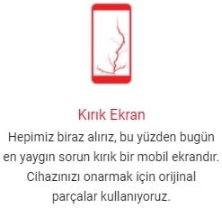Ankara Yenimahalle Konutkent Mahallesi telefon tamiri telefon tamircisi ekran deiimi
